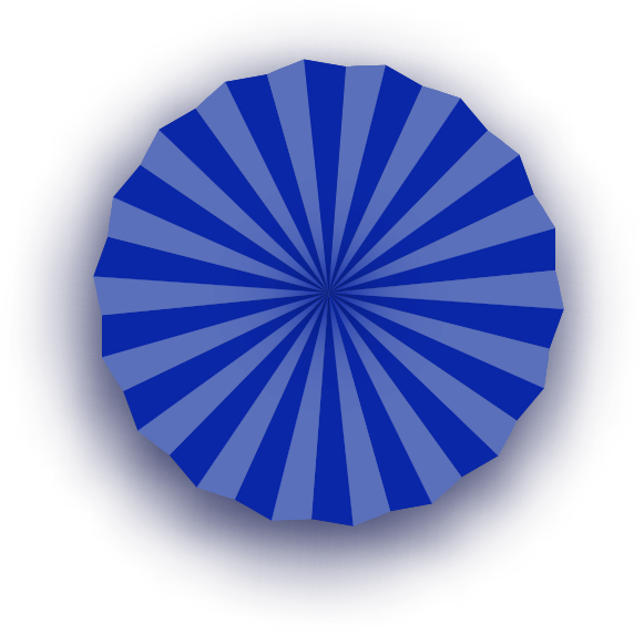 sombrilla azul